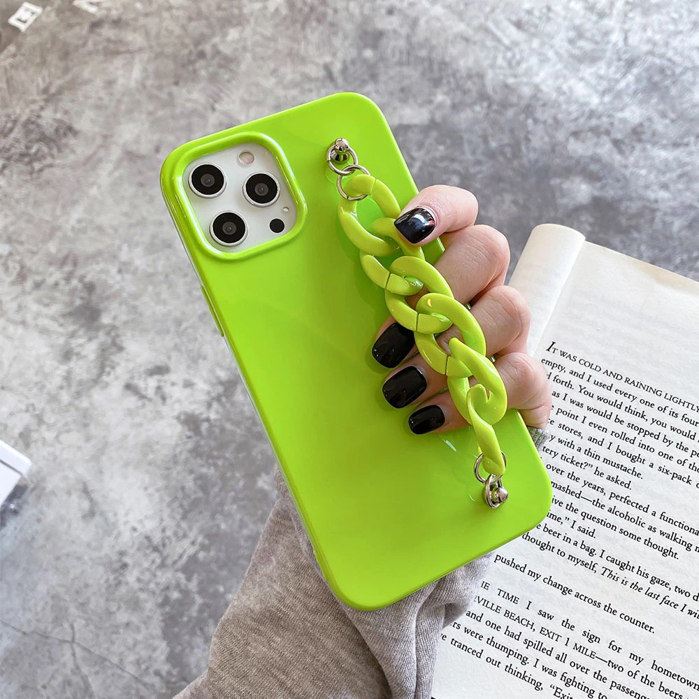 Green Neon iPhone Case - FinishifyStore