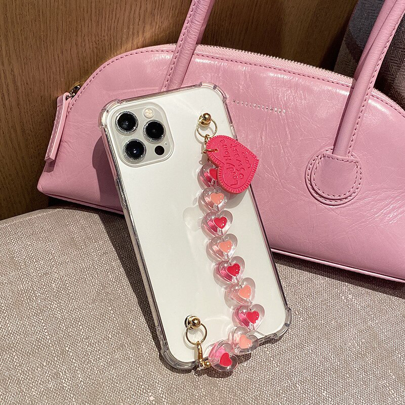 Transparent iPhone Case With Charm