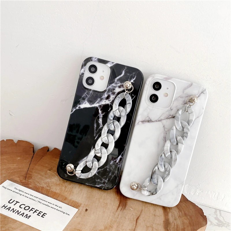 Marble Cases With Chain