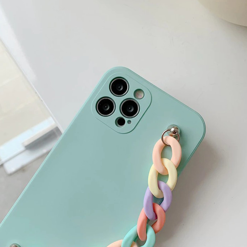 Pastel Green Chain Phone Case - FinishifyStore
