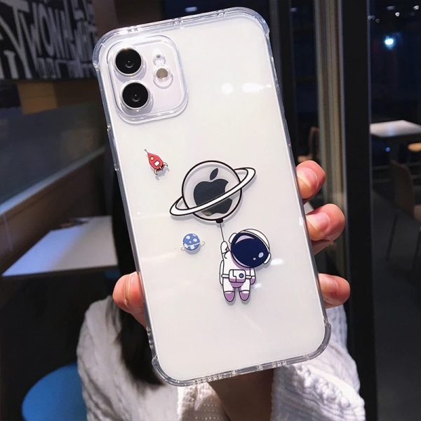 Clear Astronaut iPhone 11 Case