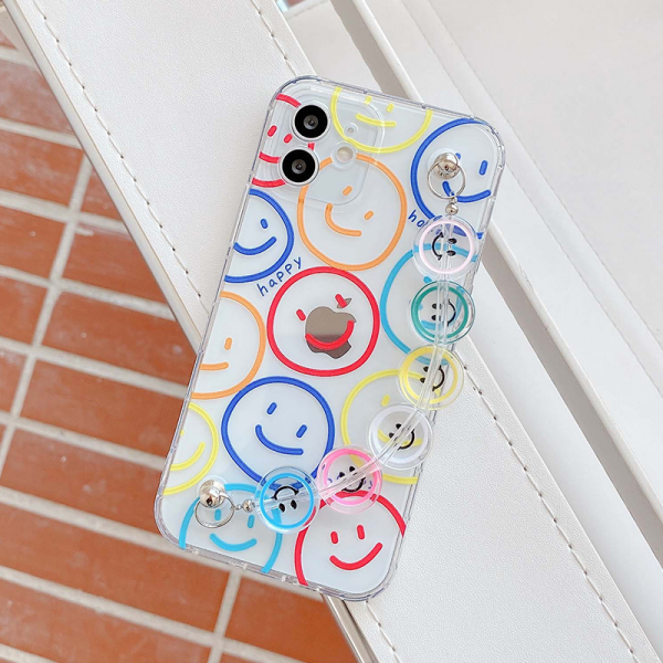 Smiley Face Chain iPhone 11 Case