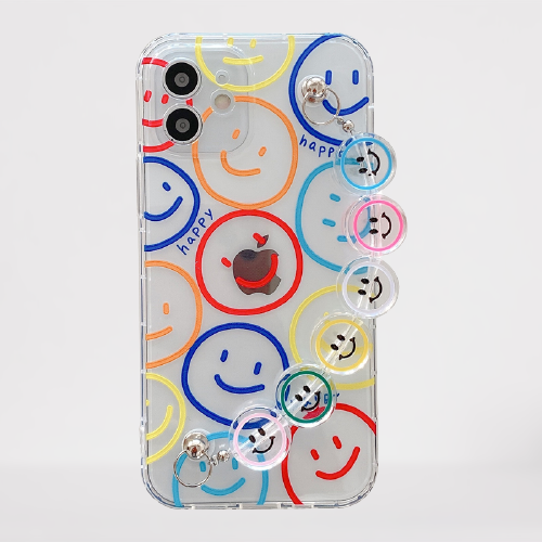Smiley Face Chain iPhone Xr Case