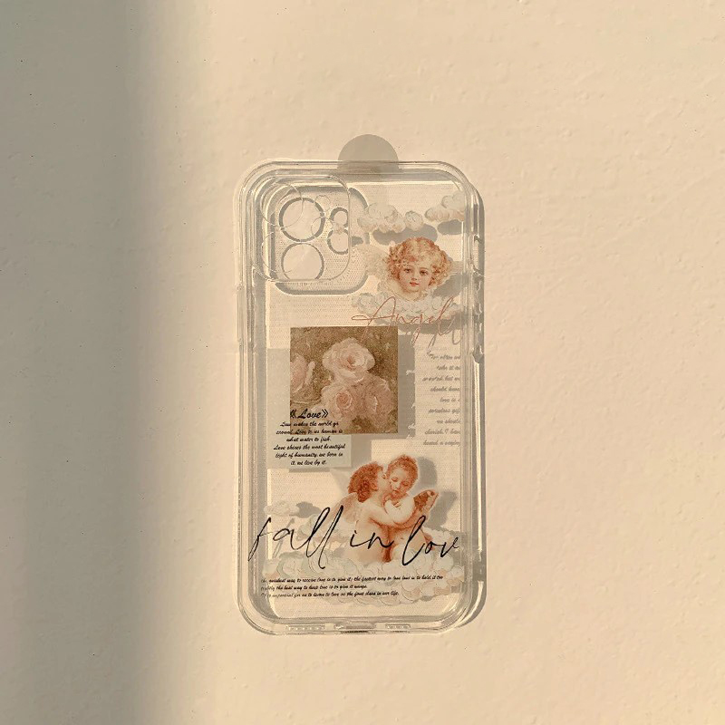 Cupid Angel Clear Cases - FinishifyStore