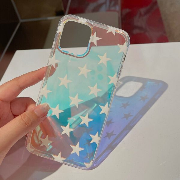 Iridescent Stars iPhone 12 Case
