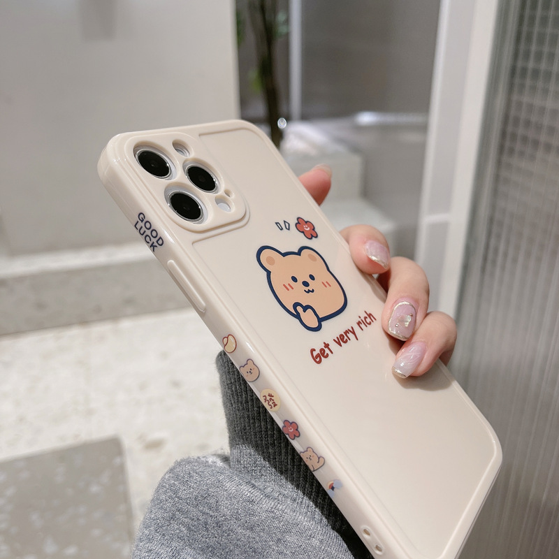 Kawaii Bear iPhone XR Case