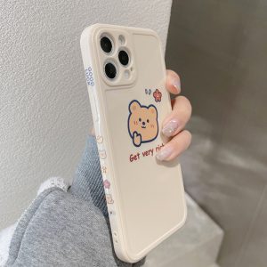 Kawaii Bear iPhone 13 Pro Max Case