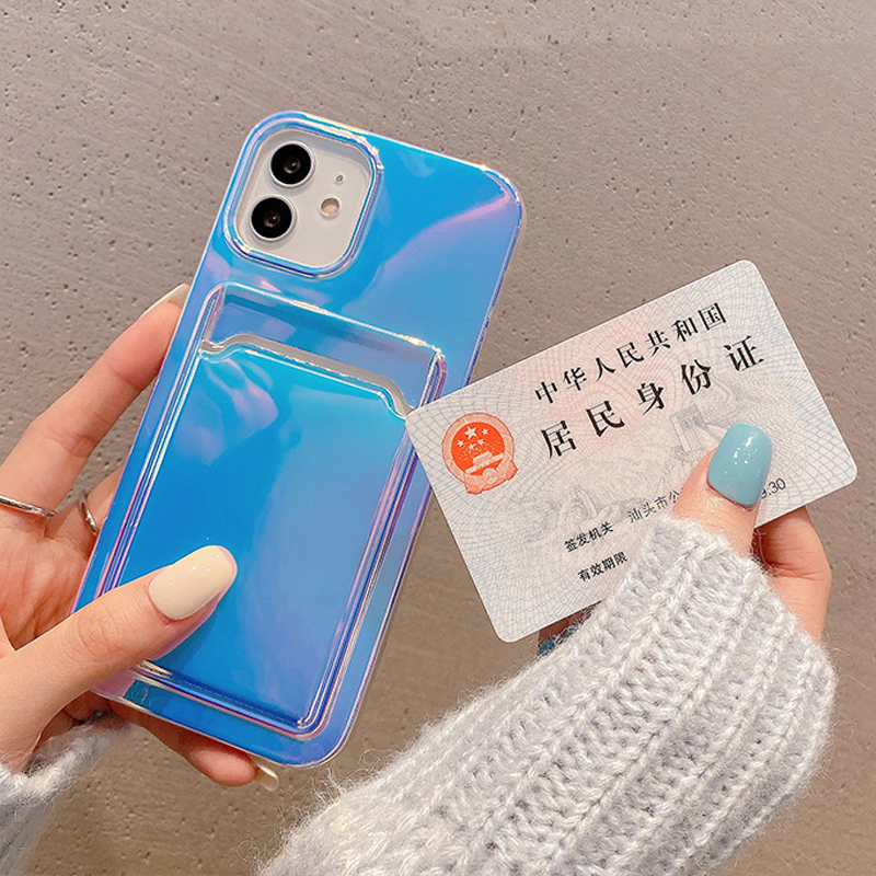 Nebula iPhone Case With Card Holder