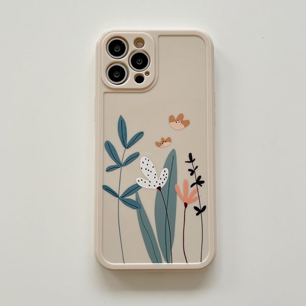 Abstract Floral iPhone 13 Pro Max Case - FinishifyStore