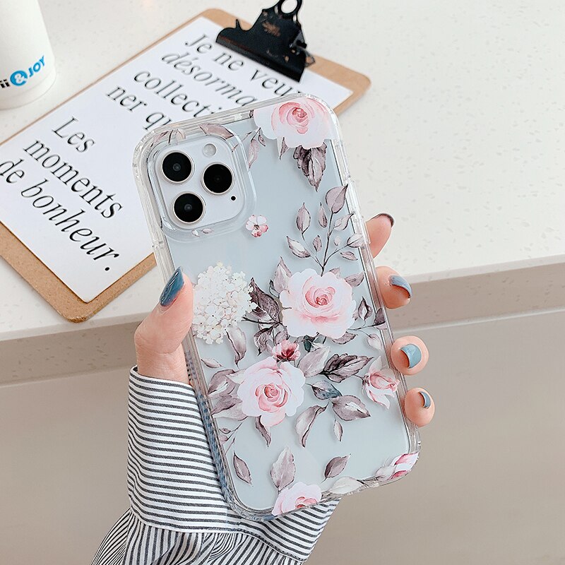 Floral Painting iPhone 13 Pro Max Case