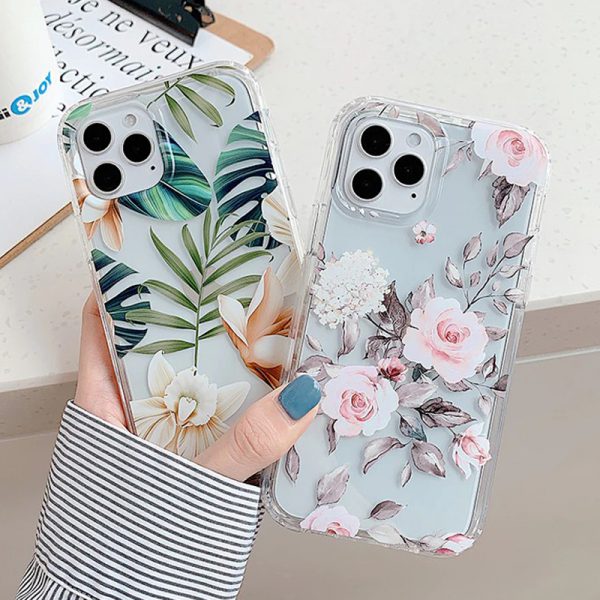 Leaf & Flowers Phone Case for iPhone