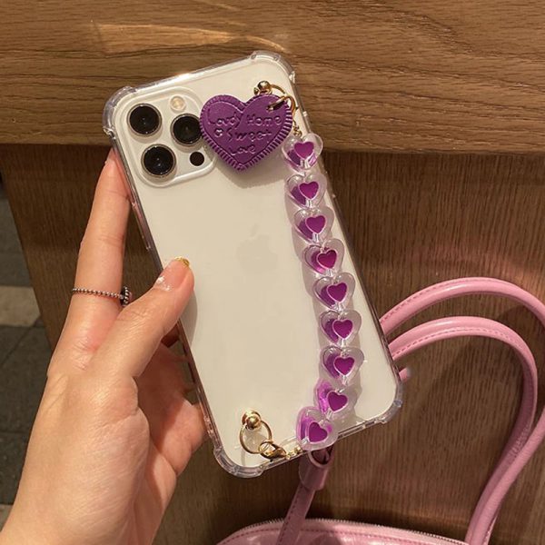 Purple Heart Chain Case - FinishifyStore