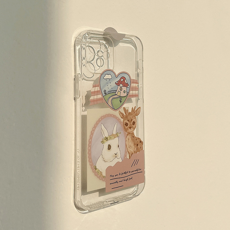 Clear Animal iPhone Xr Case