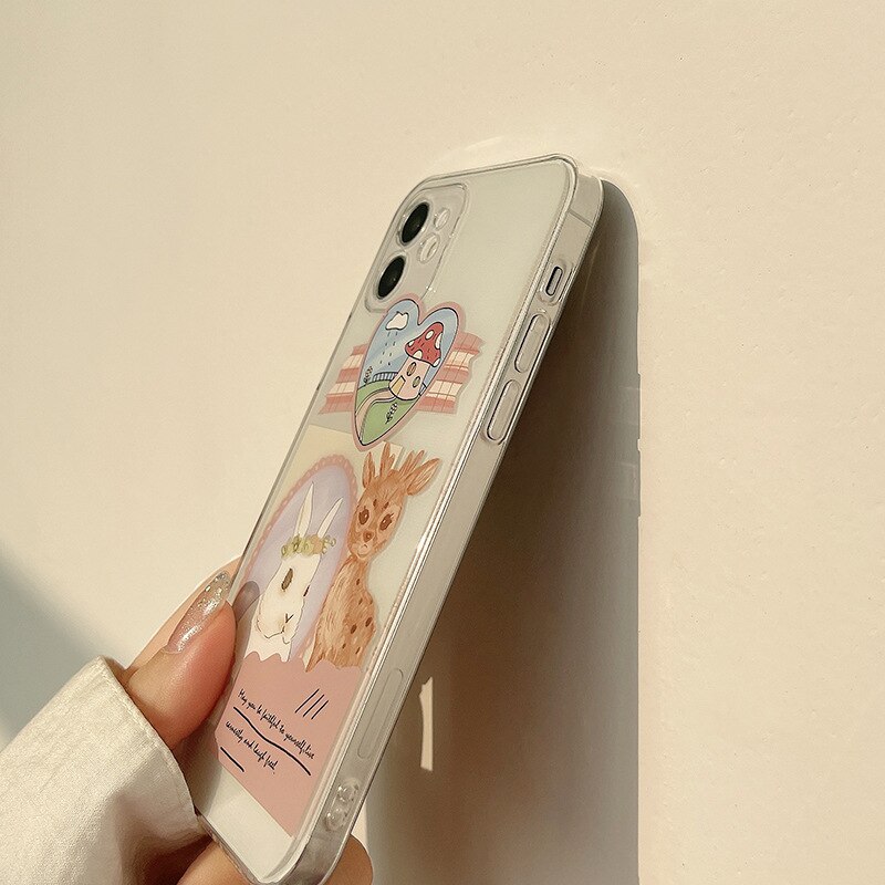 Clear Animal iPhone Case