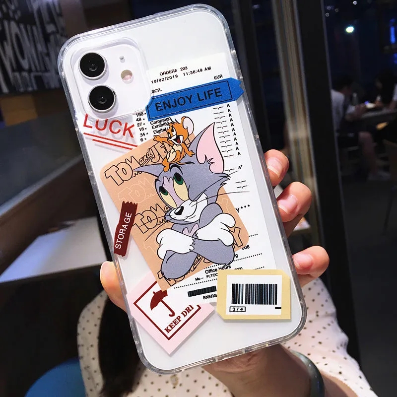 Tom & Jerry Collage iPhone 12 Case