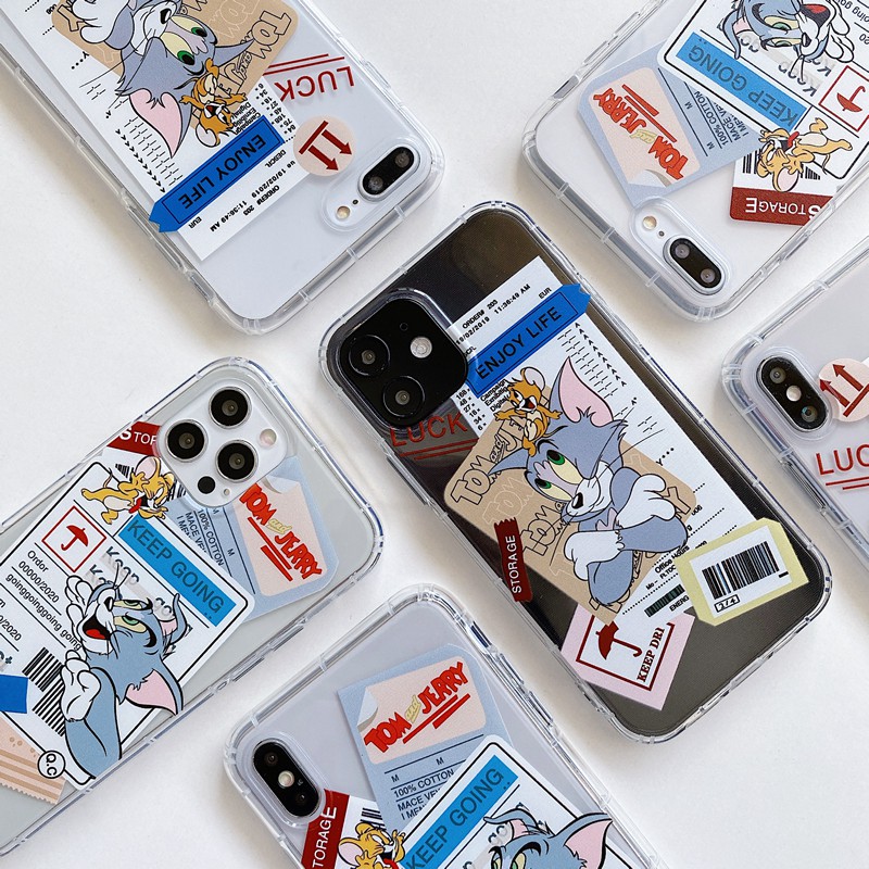 Tom & Jerry Collage iPhone Case