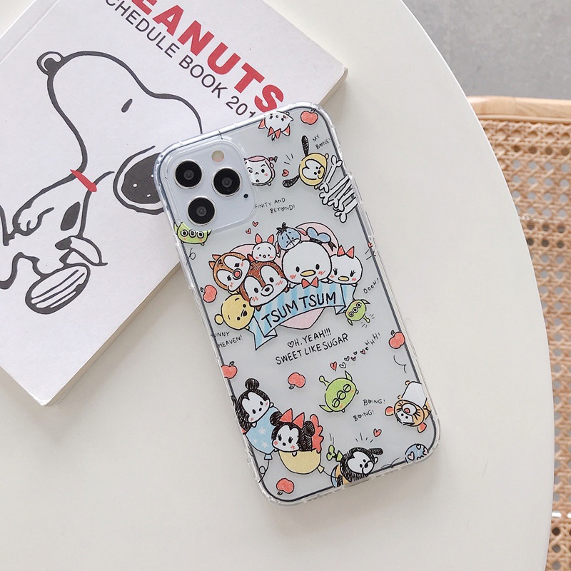 Cartoon Clear iPhone 14 Pro Max Case