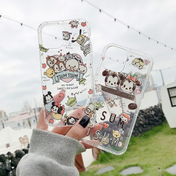 Cartoon Clear iPhone 12 Pro Max Case