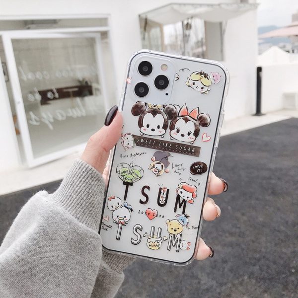 Cartoon Clear iPhone 13 Pro Max Case