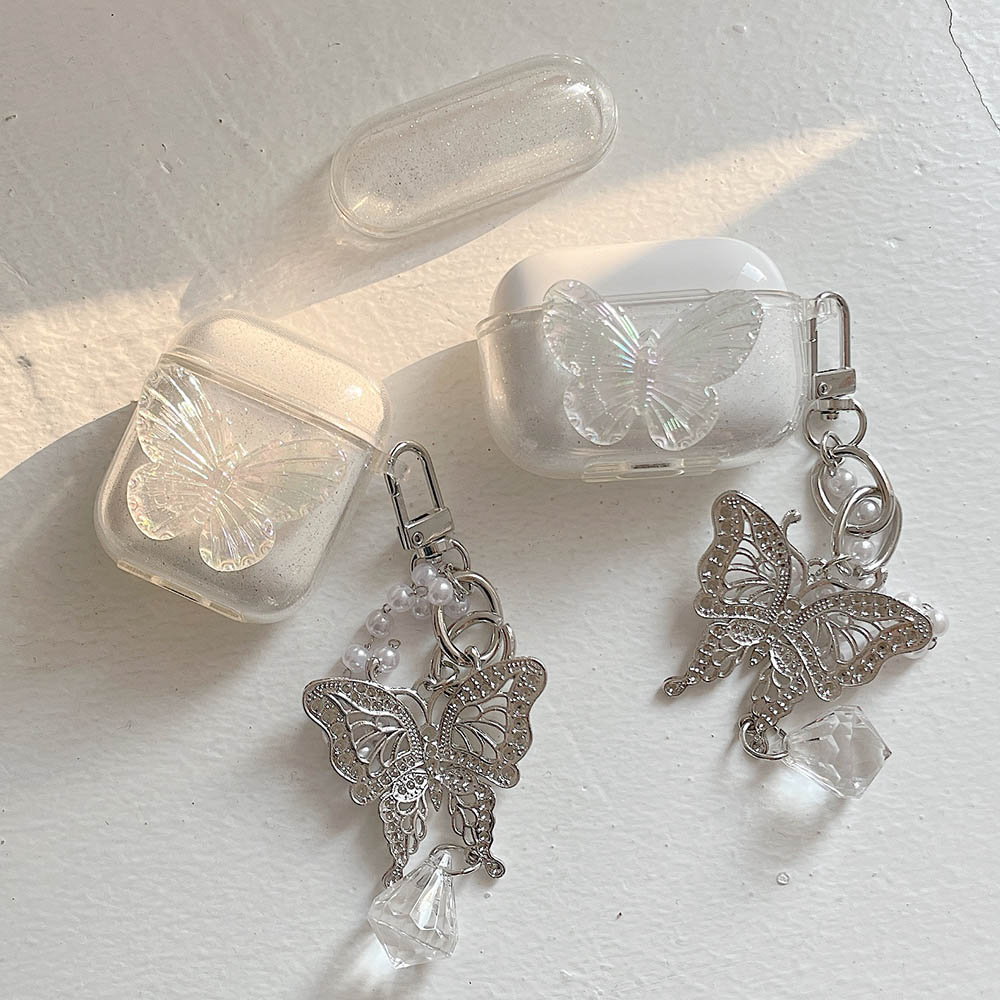 Clear Butterfly AirPods Cases