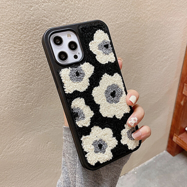 Fuzzy Daisies iPhone 12 Pro Max Case - FinishifyStore