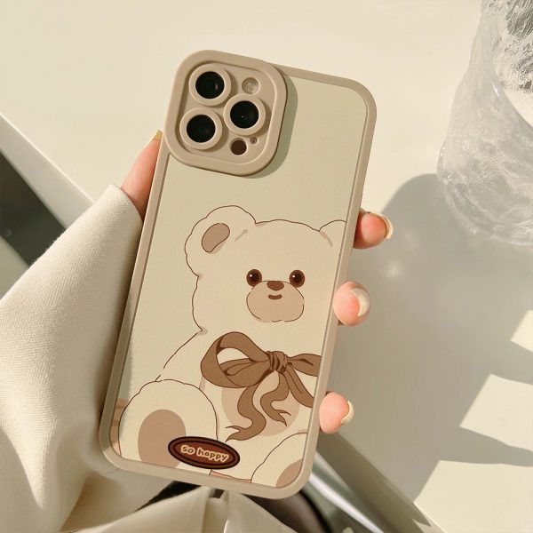 Cute Teddy Bear Shock Case - FinishifyStore