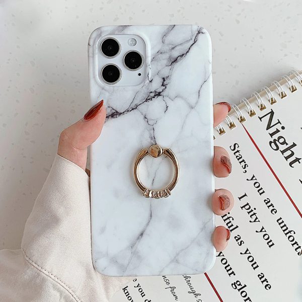 White Marble iPhone 13 Pro Max Case