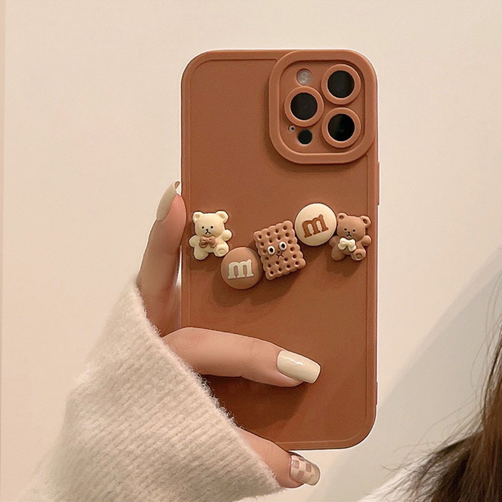 Teddy Bear Cake iPhone Case - FinishifyStore