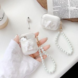3D Cupid Angel AirPods Case