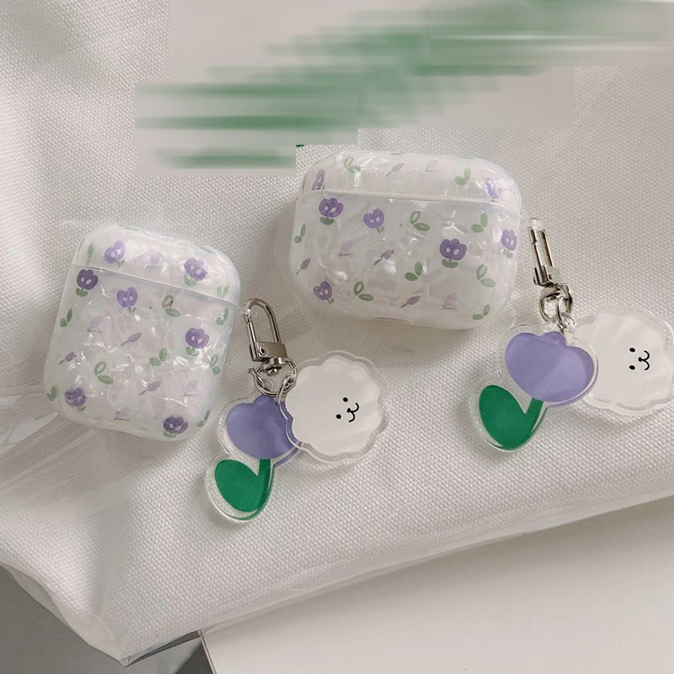 Lilac Flowers AirPods Case - FinishifyStore