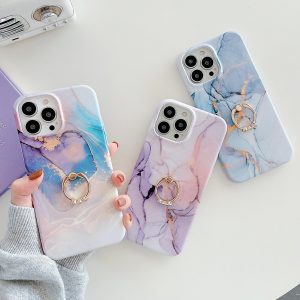 Marble Print iPhone 13 Pro Max Case