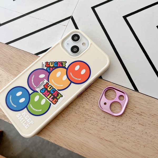 Colorful Smiley iPhone 13 Case