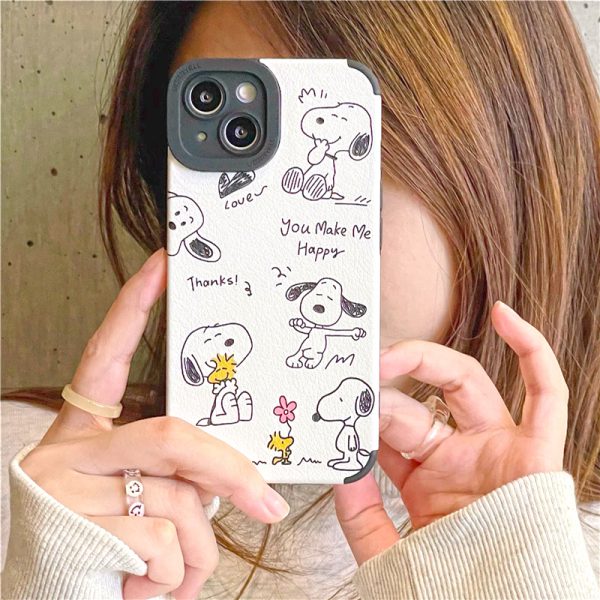 Snoopy Painting iPhone Case - FinishifyStore