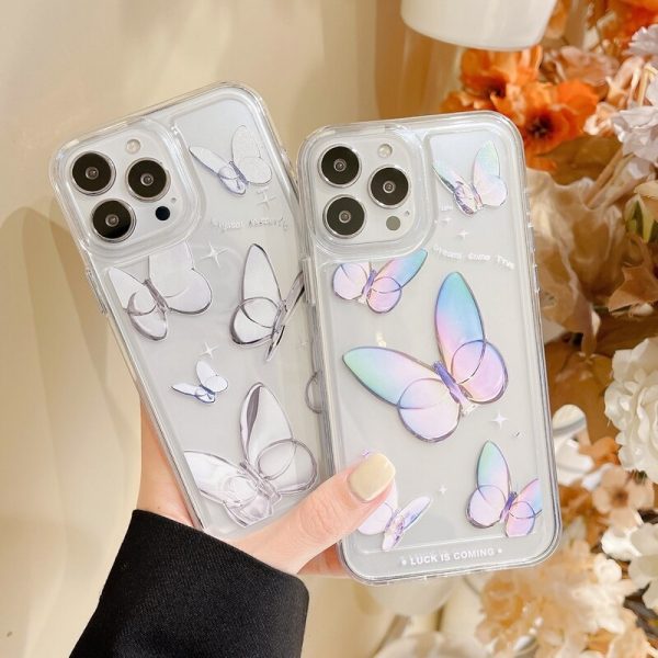 Butterfly Drawing iPhone Case