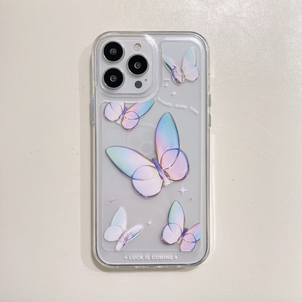 Butterfly Drawing iPhone 12 Pro Max Case
