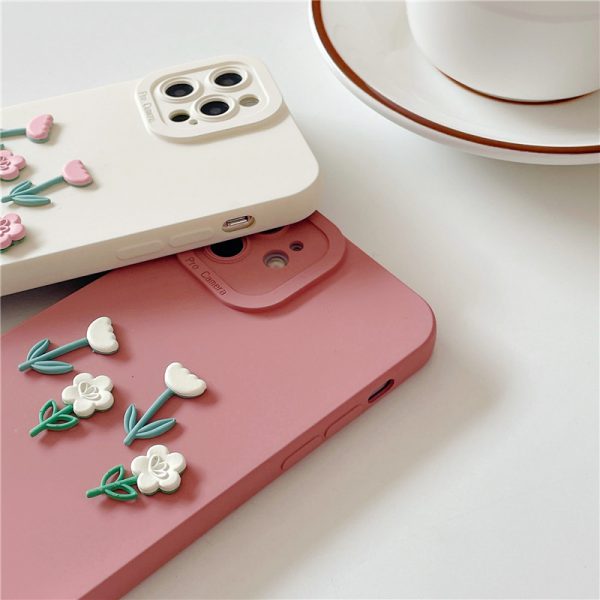 Pastel Flowers iPhone Cases