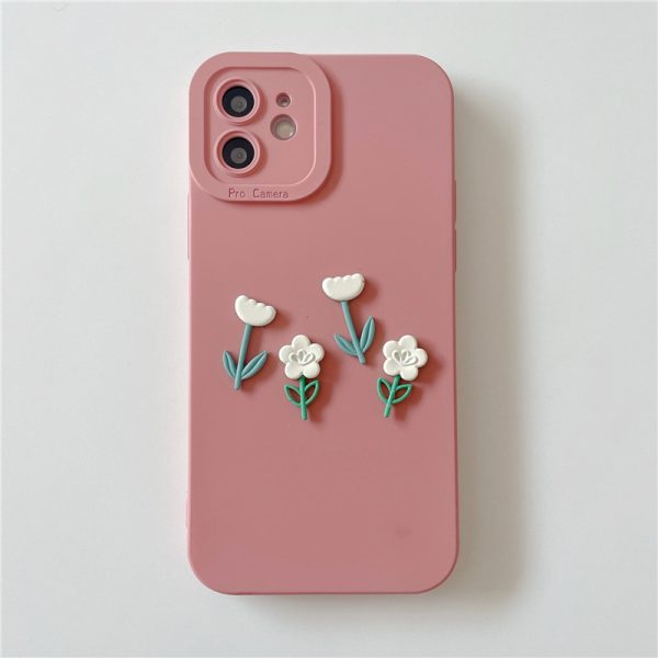 Pastel Pink Flowers iPhone Case