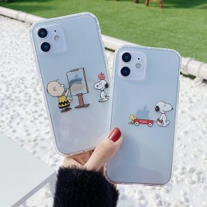 Snoopy Clear iPhone Cases - FinishifyStore
