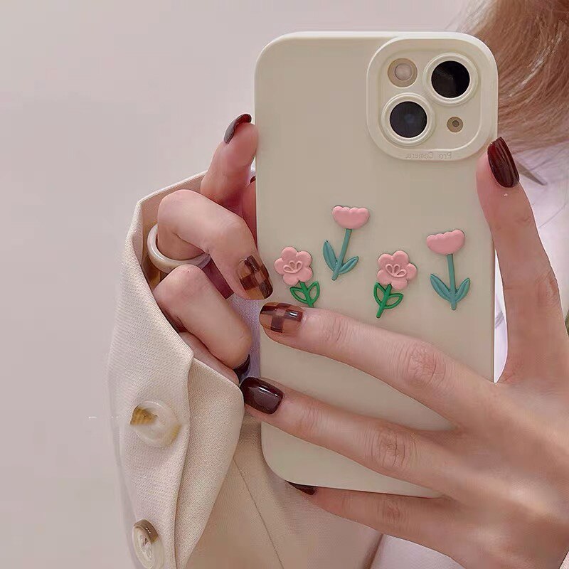 Pastel Flowers iPhone 13 Case