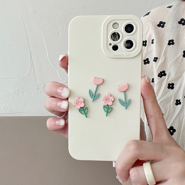Tiny Pink Floral iPhone Case