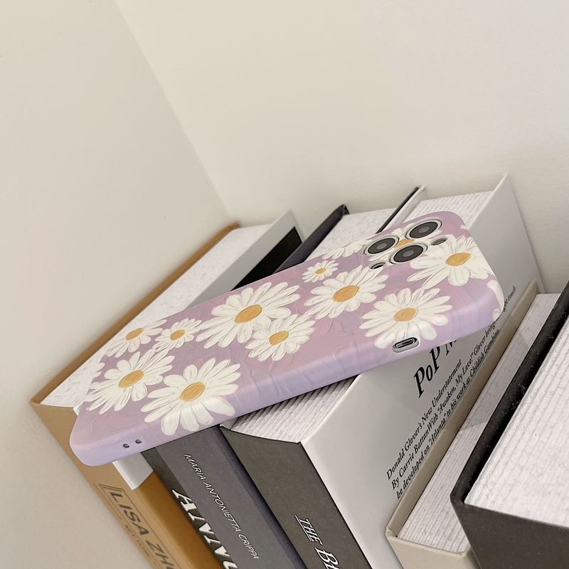 White Daisy Phone Case For iPhone