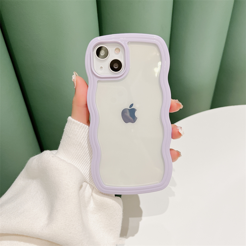 Purple Wave iPhone 13 Case