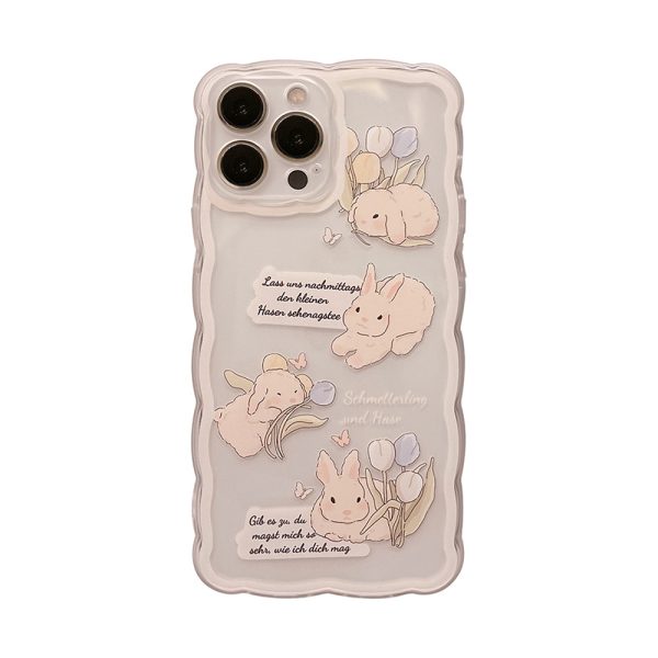 Aesthetic Bunny iPhone 14 Pro Max Case