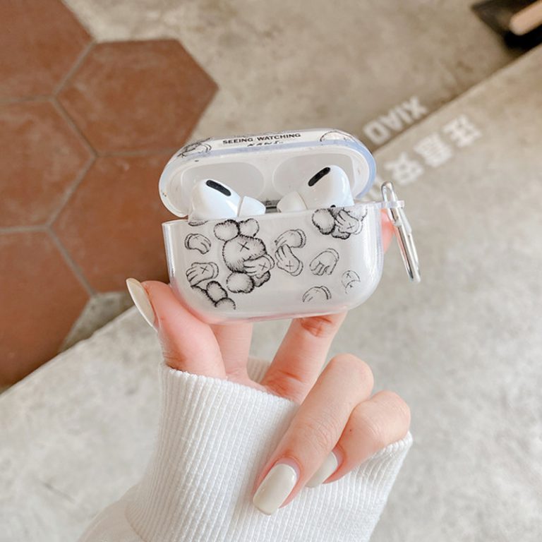 Clear Kaws AirPods Case FinishifyStore