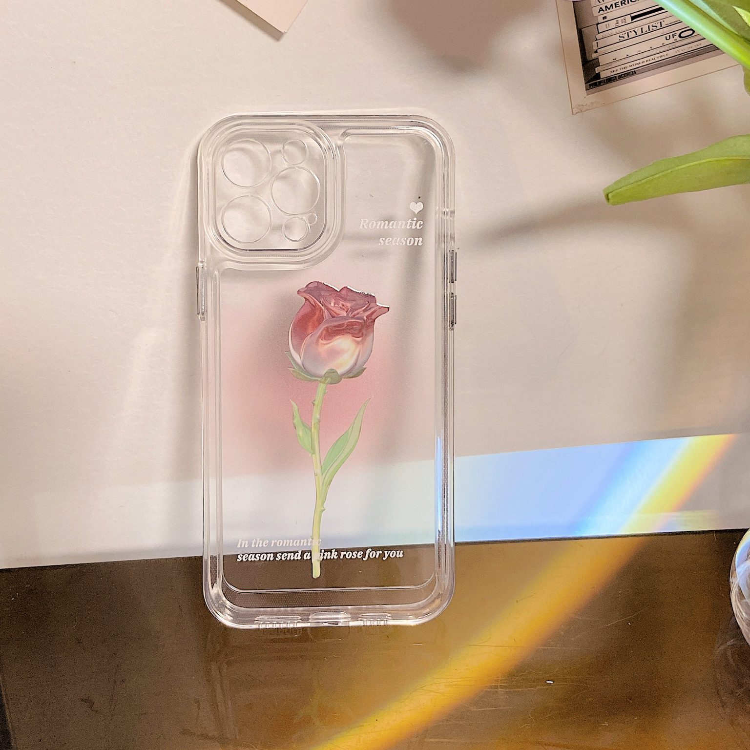 Pink Rose iPhone Case | FinishifyStore