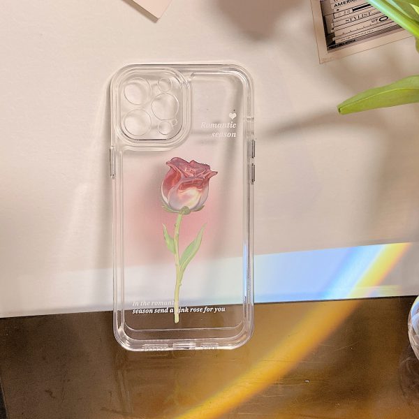 Pink Rose iPhone 12 Pro Max Case