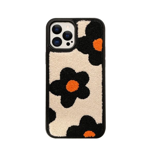 Daisy Embroidery iPhone 13 Pro Max Case