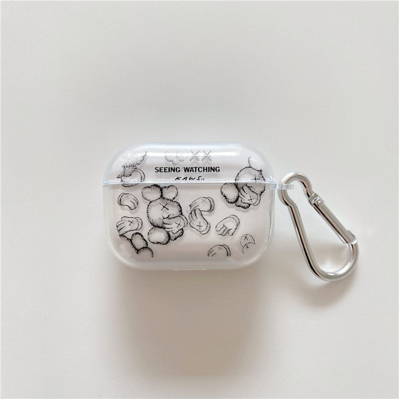Clear Kaws AirPods Case | FinishifyStore