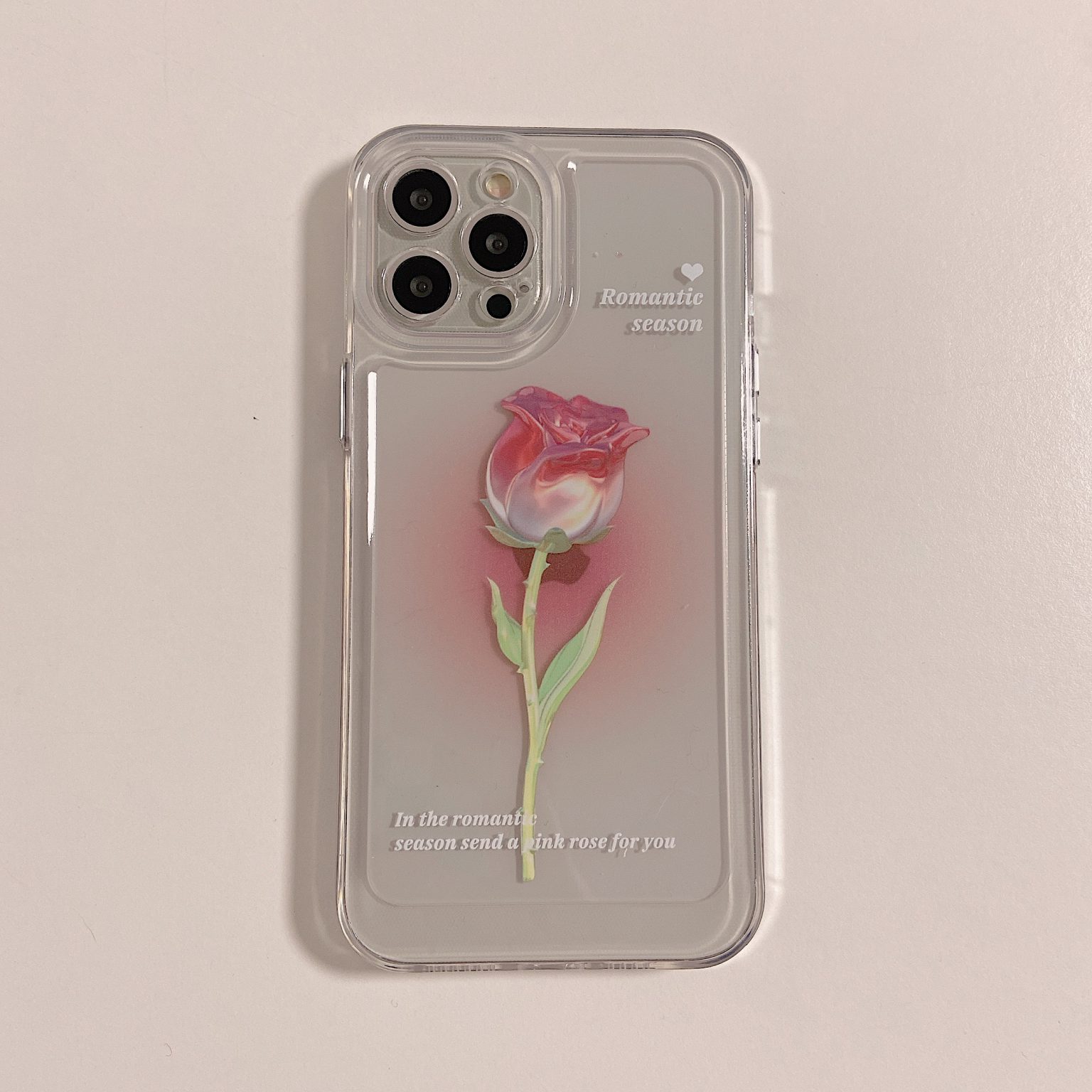 Pink Rose iPhone Case | FinishifyStore