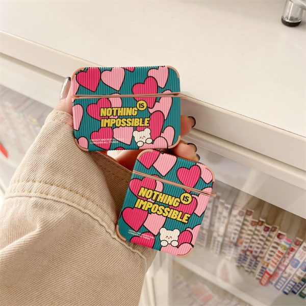 Hearts & Rabbit AirPods Case